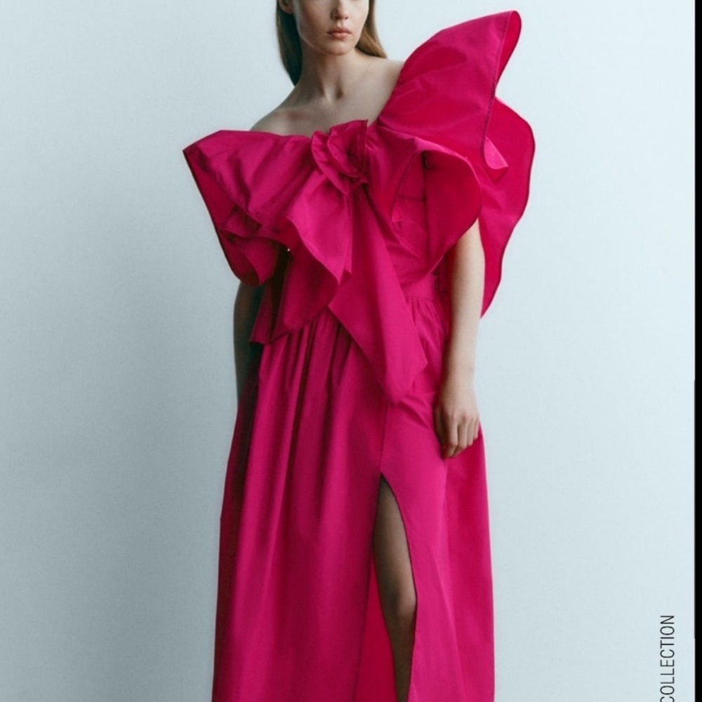 Zara Ruffle Rosette Skirt and Top Set